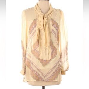 Joie Sheer Blouse, Bow Tie 